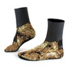 Seac Seal Skin Camouflage 3mm Neoprene Warming Socks for Freediving