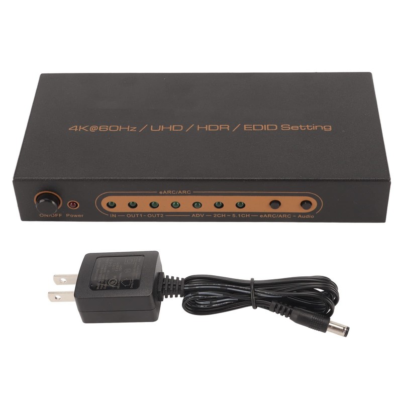 HDR HDMI ARC Video Audio Extractor Splitter with Optical and