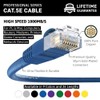 InstallerParts - Paquete de 10 cables Ethernet CAT5E cable UTP