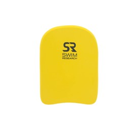 Swim Training Kickboard - Swimming Pool Equipment Foam Kick Board by Swim Research (Available in Adult or Junior Size, Sold Separately) (Junior Yellow)