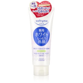 KOSE Softymo Medicated Facial Cleansing Foam (White), Moisturizing [Quasi-drug]