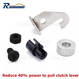 risemotom8 Easy Pull Upgrade Clutch Kit Reduced Lever Power Fit Harley 2000-2017 Twin Cam