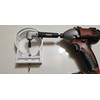 SnapnStrut Handy-Snap 79-93HS White Polypropylene Pipe Hanger - Surface Mount,