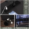 Besiost Computer Tower Stand with Power Strips, 4 Levels Manual
