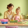 LEIKEEGO Lunch Box, Leak-Proof Bento Lunch Box Kids, Snack Box