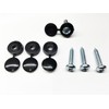 Quality Car Van Number Licence Plate Fitting Kit Screws &