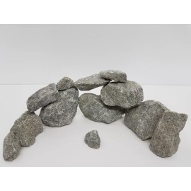 Aquaristone Rocks for Aquarium Stone Decorations 10lbLight Green Granite Fish Tank Ornaments
