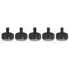 5pcs Watch Crown Steel Watch Head Repairing Parts Replacement Accessories