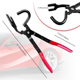 Exhaust Hanger Support Removal Tool,Pliers with Rubber Hanger Brackets for Easy Removal and Installation, Compatible with All Exhaust Rubber Hangers