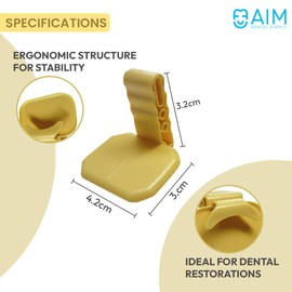 Aim Dental Supply Dental Xray Sensor Holder - Adjustable Positioning Device for Intraoral Imaging - Durable & Reusable Sensor Holder for Accurate Digital X-Rays
