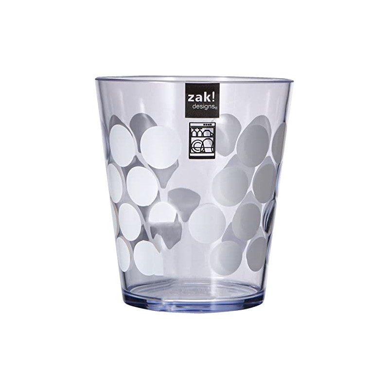 Zak Designs Dot Dot 0438-0045 White Glass 42 cl