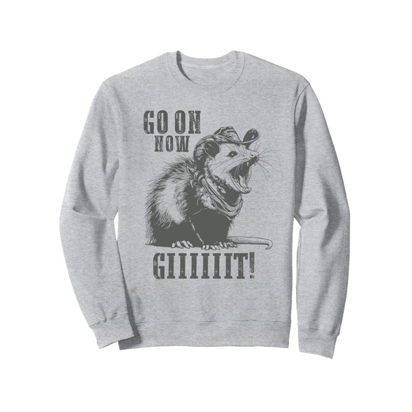 Go On Now Giiiit Funny Cowboy Possum Country Possum Redneck