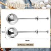 2 Pieces Flour Sieve, Stainless Steel Flour Filter, Retractable Sieve,