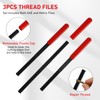 Jurtmy 61Pcs Thread Restorer Kit, Rethread Repair Tool, UNC, UNF