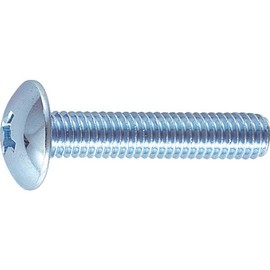 トラスコ中山(TRUSCO) トラス頭小ネジ ユニクロ 全ネジ M3×6 280本入 B04-0306