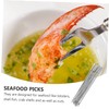 ULTECHNOVO 15Pc Stainless Steel Seafood Tool Set Nut Forks and