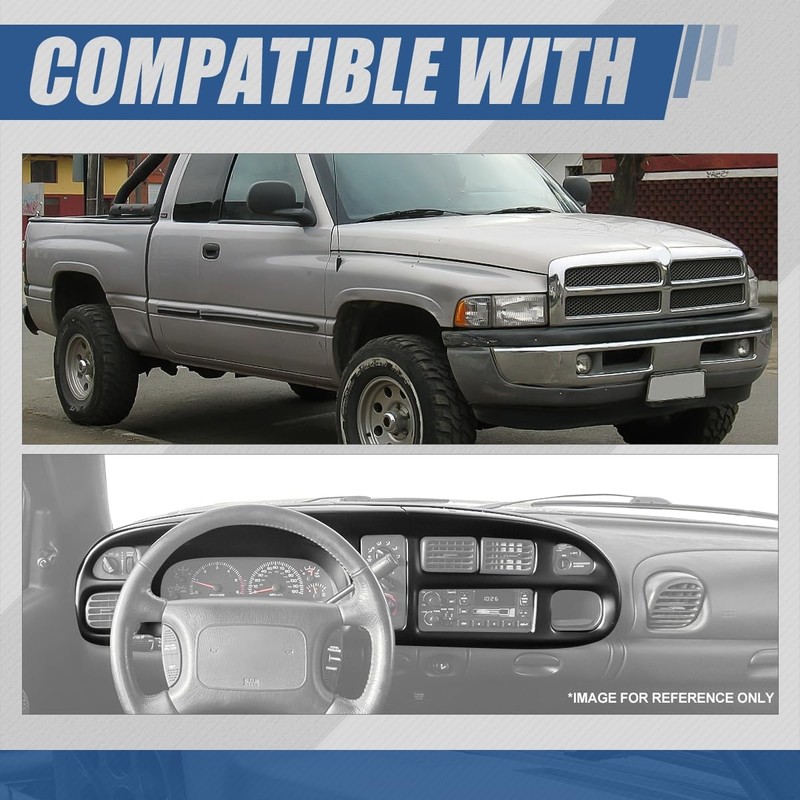 Auto Dynasty - Front Double Din Radio Dash Bezel Kit