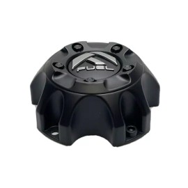 Fuel Off-Road Matte Black Wheel Center Cap W/ Screws 1001-57B