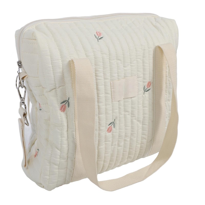 Baby Stroller Storage Bag Large Capacity Multifunctional Cotton Stroller Hanging