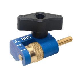 KMS7215 Micro-Adjuster, Compatible with Precision Band Saw Fence, Minimum Adjustment Unit Reach 0.005 Inches