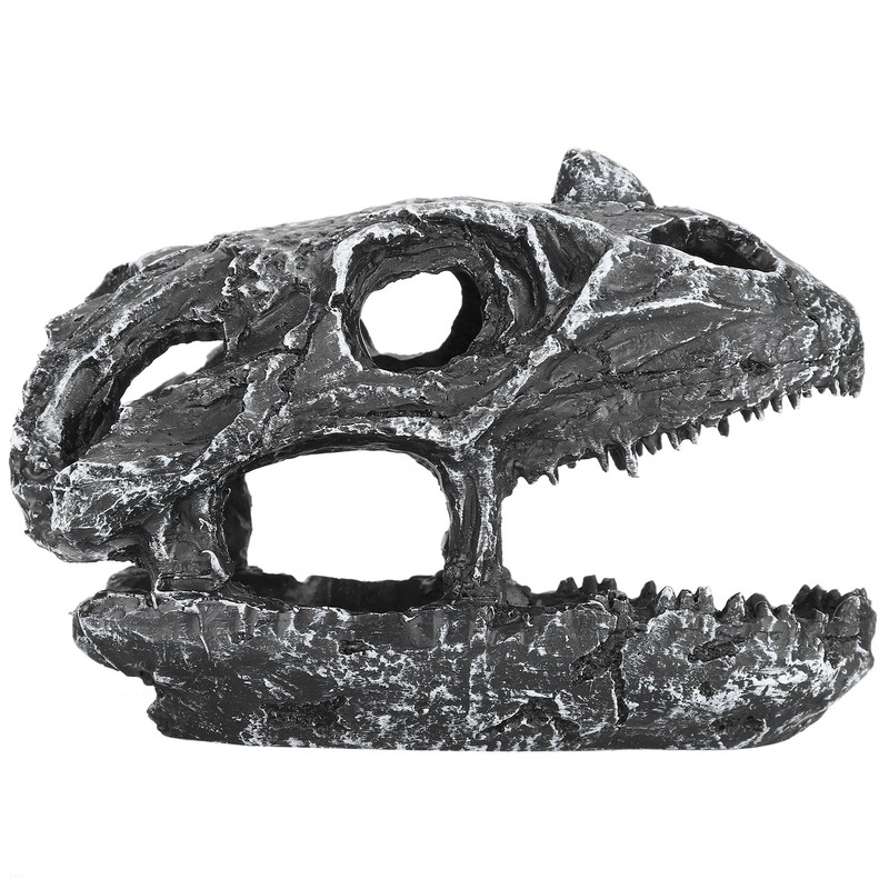 Resin Reptile Hide Cave Snake Skull Simulation Hideout Landscape for