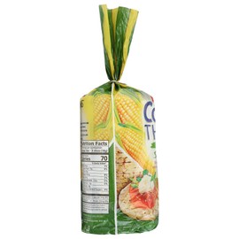 REAL FOODS CORN THIN SESAME ORG, 5.3 OZ (6 pack)