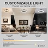 VOLISUN Fandelier Ceiling Fans with Light, 15.7in Low Profile Ceiling