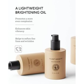 "Fount Society Aceite iluminador con vitamina C, 2 onzas líquidas