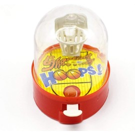Mini Finger Basketball Shooting Game, Mini Handheld Desktop Table Basketball Game for Teen Development Educational Sport for Reduce Stress Killing Time Basketball Game Time (Random Color)