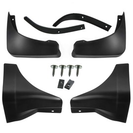 A-Premium Splash Guard Mud Flaps Fenders Compatible with Nissan 350Z 2004-2008 4-PC Set