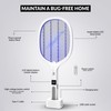 WBM Smart 2 in 1 Electric Bug Zapper, Mosquitoes Trap