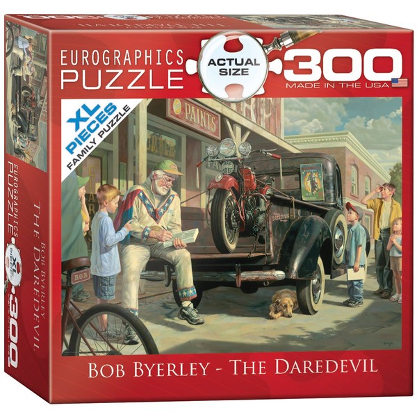 The Daredevil by Bob Byerley Puzzle, 300-Piece