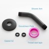 OFFO Shower Arm with Flange, 6 Inches Oil Rubbed Bronze