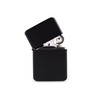 Weddingstar Encendedor de metal resistente al viento, negro mate, no