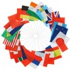 Juvale Set of 24 International Country Flags of the World
