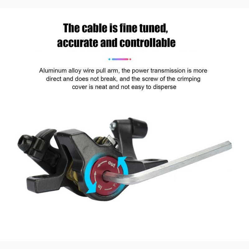 WAKE Bicycle Disc Brake Kit Bike Aluminum Alloy Front Rear
