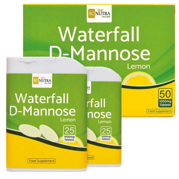Waterfall D-Mannose with Lemon | Birch D-Mannose blended with natural