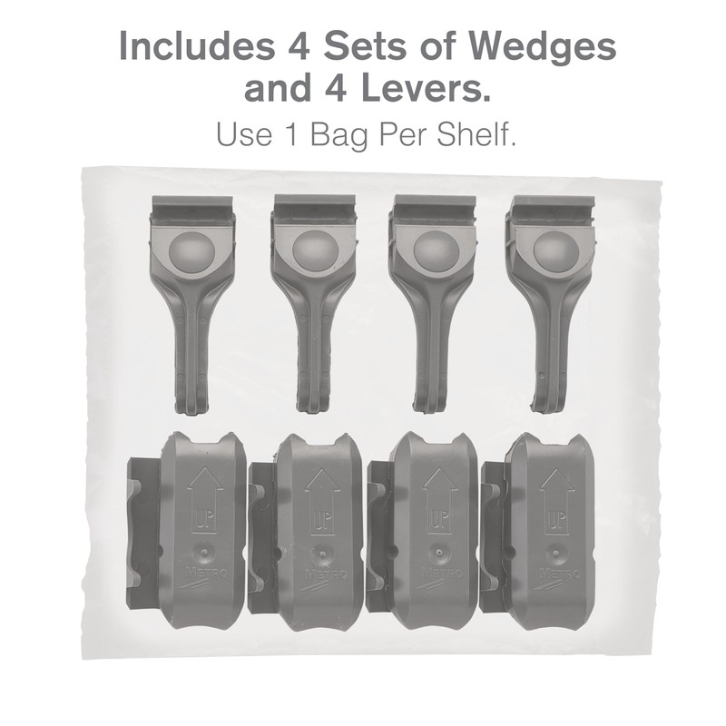 Metro SAKITA2 Replacement Levers/Wedges for Super Adjustable Super Erecta Wire