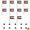 AZ FLAG - 10 UAE Emirates Table Flags - 15
