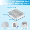 4-Pack 12x12 Inch Drywall Repair Patch Kit, Self-Adhesive Mesh with