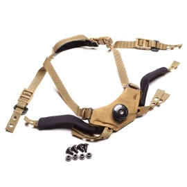 Team Wendy CAM FIT Retention System - Right Eye Dominant for ACH/MICH, Fast, AirFrame (Coyote Brown, Size 1)