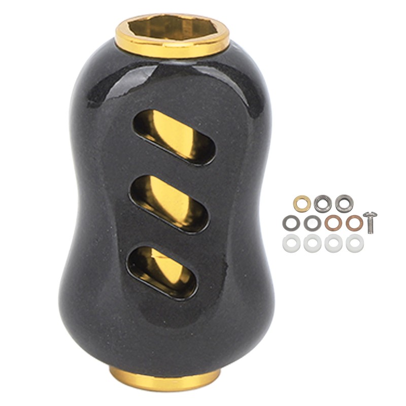 Fishing Reel Power Knob Carbon Fiber Fishing Reel Handle Knob