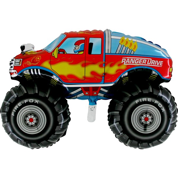 28 "Monster Truck geformter Folienballon (CS84)
