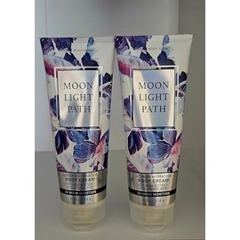 Bath BodyMoon Light Path Ultimate Hydration Body Cream with Shea Butter and Hyaluronic Acid, 24 Hour Moisture, 8 oz, 2-Pack