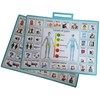 2 Pcs 15''x 11''Nonverbal Communication Board,for Patient、Stroke Therapy Equipment for