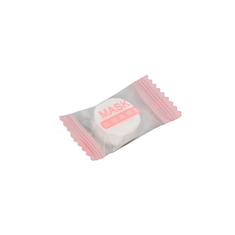 Máscara Facial Comprimida, Papel de Máscara Facial DIY Algodón Puro