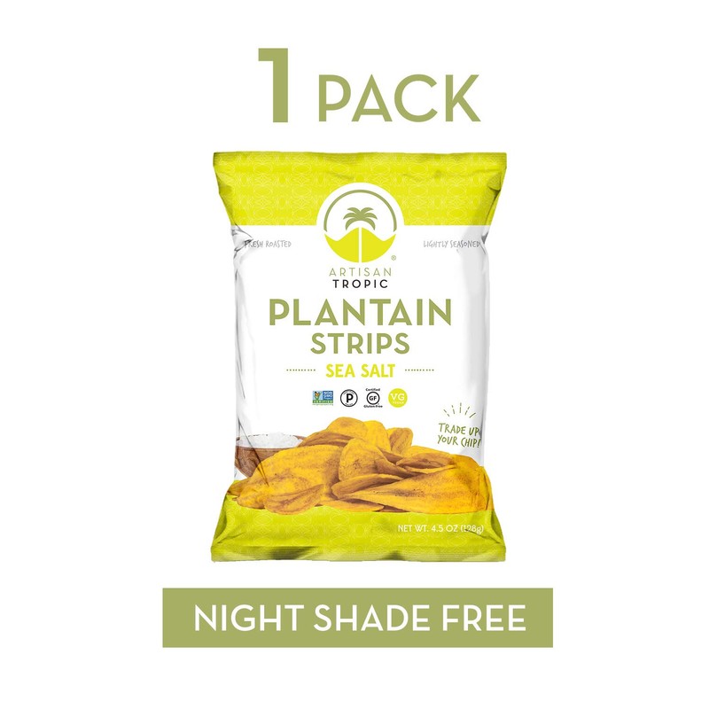 Artisan Tropic Sea Salt Plantain Chips, 4.5 OZ