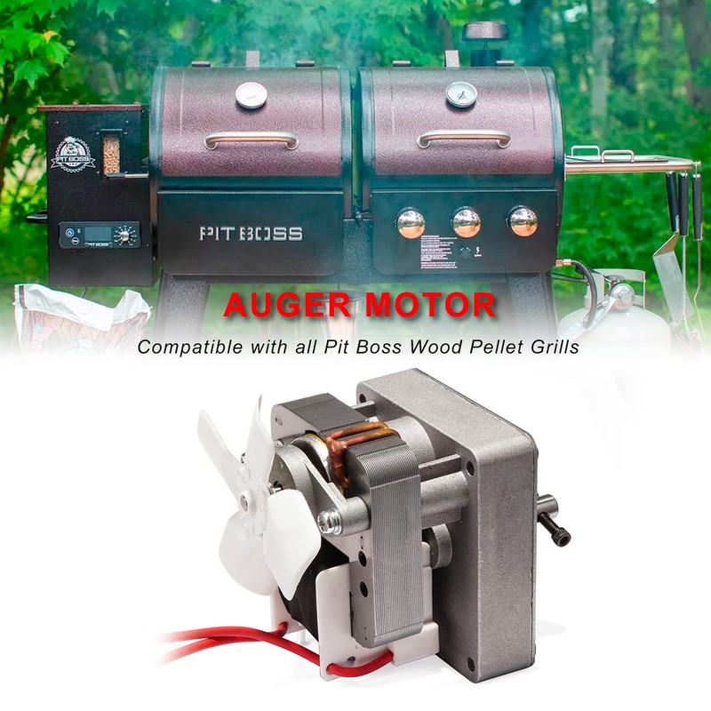 Universal Auger Motor, 120V 2.0RPM Replacement Motor for Pit Boss