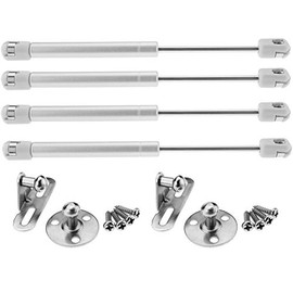 The Lord of the Tools Gas Lift 50N Lift Support Kitchen Cabinet Wardrobe Door Gas Spring Ceiling Toy Box Lid 4 Pack