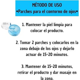 Parches Ojos Acido Hialuronico, Mascarilla Para Ojeras Y Bolsas, Contorno De Ojos, Hidrogel Anti Arrugas, Lineas De Expresion, Hinchazon, Parches Hume